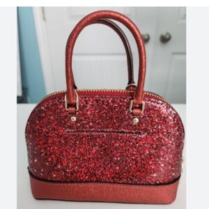 NWOT COACH Glitter Mini Sierra Limited Edition F22891 Crimson Red - Wizard of Oz